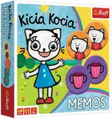 Gry planszowe - Trefl Memos Kicia Kocia - miniaturka - grafika 1
