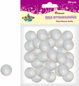 Ozdoby bożonarodzeniowe - Dodatek dekoracyjny Titanum Craft-fun kształty stryropianowe kula YFS116) - miniaturka - grafika 1