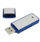 Podsłuchy - Dyktafon Podsłuch Pendrive 16GB Usb Detekcja Vox - miniaturka - grafika 1
