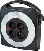 Przedłużacze i rozgałęźniki - Brennenstuhl Przedłużacz zwijany kompaktowy Primera-Line Box 4 x 230V 10m 1095454 1095454 - miniaturka - grafika 1