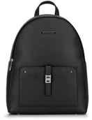 Plecaki - Wittchen Damski plecak z kieszenią z przodu 29-4Y-003-B1 - miniaturka - grafika 1