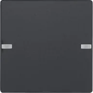 Systemy inteligentnych domów - Berker Hager Hager KNX easy Q.1/Q.3 antracyt Przycisk 1-krotny z polem opisowym diodami LED RGB i czujnikiem temperatury B_80141326 - miniaturka - grafika 1