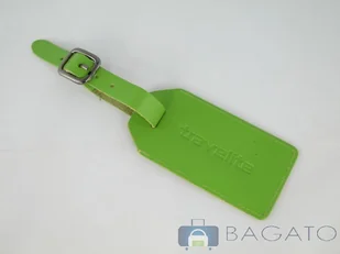 Travelite Identyfikator zawieszka do walizki 11 SKÓRA 011 zielony - Torby podróżne - miniaturka - grafika 2