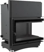 Kominki wolnostojące - Kratki.pl Marek Bal Kominek z płaszczem wodnym ZUZIA Prawy 12 kW  200 Deco ZUZIA/PW/BP/15/BS/W/DECO - miniaturka - grafika 1