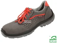 Obuwie robocze - PPO Strzelce Opolskie Model 552 BPPOP552 S1 SRC - damski półbut z lekkiej mikrofibry, antyelektrostatyczny, podnosek, olejoodporne, benzynoodporne - 36-42. - miniaturka - grafika 1