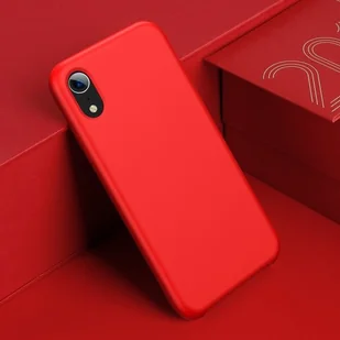 Baseus Original LRS | Cienkie etui case pokrowiec ochronny do Apple iPhone XR | Czerwony WIAPIPH61-ASL09 - Etui i futerały do telefonów - miniaturka - grafika 2