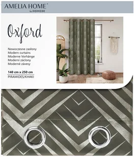 Amelia Home Zasłona Oxford 140x250 /AH/OX/P/RE/1425 - Zasłony - miniaturka - grafika 11