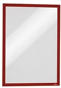 Ramki na zdjęcia - Durable Duraframe Magnetic 486803 rama magnetyczna, format A3, w opakowaniu 5 sztuk, czerwona 486803 - miniaturka - grafika 1