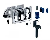 Stelaże i zestawy podtynkowe do WC - Geberit 115.050.BZ.2 Moduł DuoFresh z automatycznym uruchamianiem i pojemnikiem na wkład DuoFresh do spłuczki podtynkowej Sigma 12 cm szary antracytowy RAL 7016 - miniaturka - grafika 1