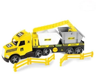 Wader MAGIC TRUCK TECH.LAWET.KONTENE WAD36470 - Samochody i pojazdy dla dzieci - miniaturka - grafika 2
