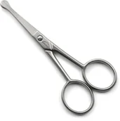 Depilacja - Nożyczki do włosów do uszu i nosa Mont Bleu, ze stali węglowej, wyprodukowane we Włoszech 4 MB-F25SA140 - miniaturka - grafika 1