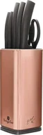 Noże kuchenne - Berlingerhaus ZESTAW NOŻY W STOJAKU ROSEGOLD METALLIC LINE BH-2401 BH-2401 - miniaturka - grafika 1