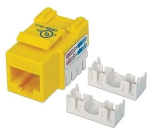 Keystone Intellinet Intellinet Moduł Cat6 UTP RJ45 zaciskany żółty 210584 - Wtyczki i adaptery - miniaturka - grafika 4