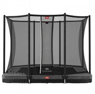 Trampoliny - Berg Ultim Favorit InGround 280 Black + Safety Net Comfort grau BT-32.23.62.30 - miniaturka - grafika 1