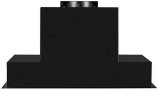 VDB Flat Glass 53 Czarny - Okapy kuchenne - miniaturka - grafika 3