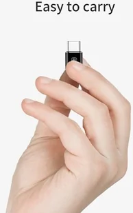 Baseus Adapter USB Baseus Micro USB Typ C Czarny 28296-uniw - Adaptery i przejściówki - miniaturka - grafika 4