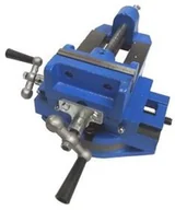 Imadła i ściski - Falon Tech Imadło krzyżowe obrotowe 100 dwuosiowe imadła maszynowe Maschinenschraubstock FT2029 COS-imadlo dwuosiowe obr 100mm - miniaturka - grafika 1