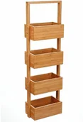 Szafki łazienkowe - producent niezdefiniowany Regał łazienkowy BAMBOO 4 poziomy 100% bambus jja-21671602 - miniaturka - grafika 1