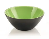 Miski i półmiski - Guzzini My Fusion Miska Czarno-Zielona Średnica 25,0 2814.25.169 - miniaturka - grafika 1