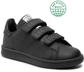 Sneakersy damskie - adidas Buty Stan Smith Cf C FY0969 Cblack/Cblack/Ftwwht - miniaturka - grafika 1