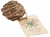 Akcesoria dla gryzoni - Happypet (naturalny) kalenicy Small Animal Willow ball Large, s - miniaturka - grafika 1