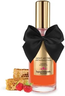 Bijoux Cosmetiques Wild Strawberry Warming Oil 140L948 - Olejki i świece do masażu - miniaturka - grafika 4