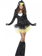 Dodatki do strojów karnawałowych - Smiffys+ Peruka damska premium włosy długie 66 cm falowane wiśniowe 43535 - miniaturka - grafika 1