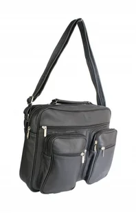 Magre (PL) Torba męska skórzana (PL) Grzegorz 1-Komorowa De Luxe - Torby męskie - miniaturka - grafika 2