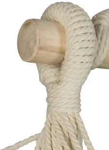 Spokey Bench Deluxe 835366 kratka Hamak dwuosobowy 140x200 cm - Fotele ogrodowe wiszące - miniaturka - grafika 2