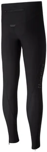 RONHILL RONHILL Legginsy biegowe męskie TECH WINTER TIGHT czarne - Spodnie sportowe męskie - miniaturka - grafika 2