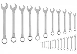 Top Tools Klucze płasko-oczkowe 6-32 mm 25 sztuk - Klucze i nasadki - miniaturka - grafika 2