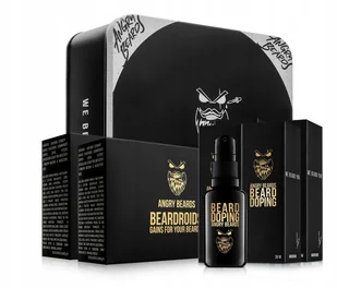 Zestaw na porost brody Angry Beards na 4 miesiące - Kosmetyki i akcesoria do pielęgnacji brody - miniaturka - grafika 2