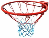 Koszykówka - KIMET Obręcz z siatką do kosza duża - miniaturka - grafika 1
