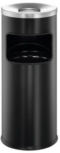Durable Kosz na śmieci SAFE, metalowy, okrągły, z popielnicą - Kosze biurowe - miniaturka - grafika 2