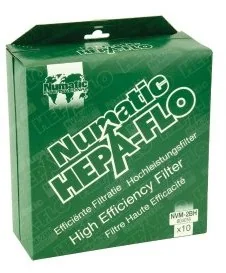 Numatic HEPA-Flo NVM-2BH - Wysokowydajny filtr, 10 szt 604016 - Filtry do odkurzaczy - miniaturka - grafika 4