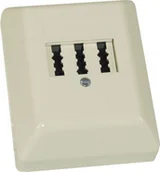 Wtyczki i adaptery - InLine Gniazdo Telefoniczny TAE-N/F/N 69971 69971 - miniaturka - grafika 1