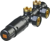 Akcesoria grzewcze - Luxrad Duo zestaw termostatyczny DKPS040 - miniaturka - grafika 1