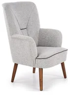 Fotele - Halmar Fotel BISHOP Popielaty V-PL-BISHOP-FOT - miniaturka - grafika 1