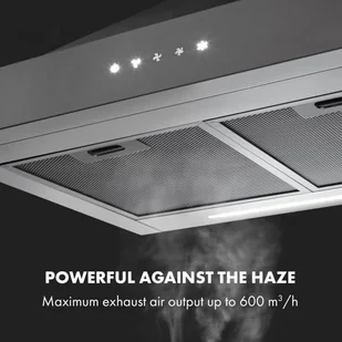 Klarstein Isabella 60 Czarny (CGCH3-BB6) - Okapy kuchenne - miniaturka - grafika 3