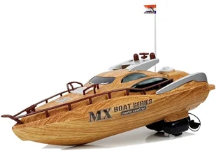 Lean Łódź Motorówka R/C 27Mh Zdalnie Sterowana Ster Pilot Zasięg 40 m 9104 - Zabawki zdalnie sterowane - miniaturka - grafika 2