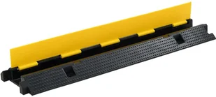 vidaXL Najazd kablowy, 1-kanałowy, gumowy, 100 cm vidaXL - Wyposażenie miejsc publicznych - miniaturka - grafika 2