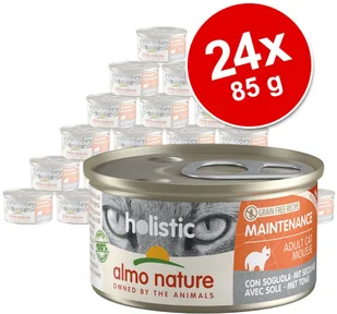 Almo Nature Holistic Megapakiet Holistic Maintenance 24 x 85 g Senior Adult 7+ z kurczakiem - Mokra karma dla kotów - miniaturka - grafika 2