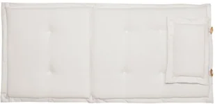 Beliani Zestaw 8 poduszek na krzesła ogrodowe biały MAUI - Poduszki ogrodowe - miniaturka - grafika 6