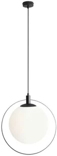 MLAMP LAMPA wisząca 1049G1 ADX modernistyczna OPRAWA szklana ZWIS kula ball biały czarny 1049G1 - Lampy sufitowe - miniaturka - grafika 2