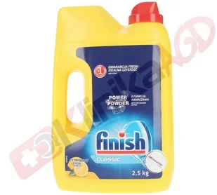 Finish Finish Proszek Classic 2,5 kg cytrynowy (3011655) - Środki do zmywarek - miniaturka - grafika 2