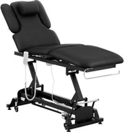 Stoły i łóżka do masażu - Physa Łóżko do masażu 3 silniki 250 kg czarne NANTES BLACK_PH - miniaturka - grafika 1