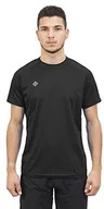 Koszulki sportowe męskie - IZAS IZAS Męska koszulka Laredo z krótkim rękawem czarny czarny XS 8434076472904 - miniaturka - grafika 1