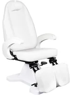 Fotele kosmetyczne - FOTEL PODOLOGICZNY HYDRAULICZNY 112 BIAŁY 131927 - miniaturka - grafika 1