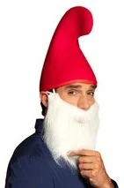 GoDan Czapka krasnala, czerwona, rozmiar uniwersalny - Gadżety dla niej i dla niego - miniaturka - grafika 2