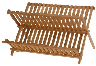 Ociekacz do naczyń, brązowy, 32x26x42 cm - Suszarki do naczyń - miniaturka - grafika 2